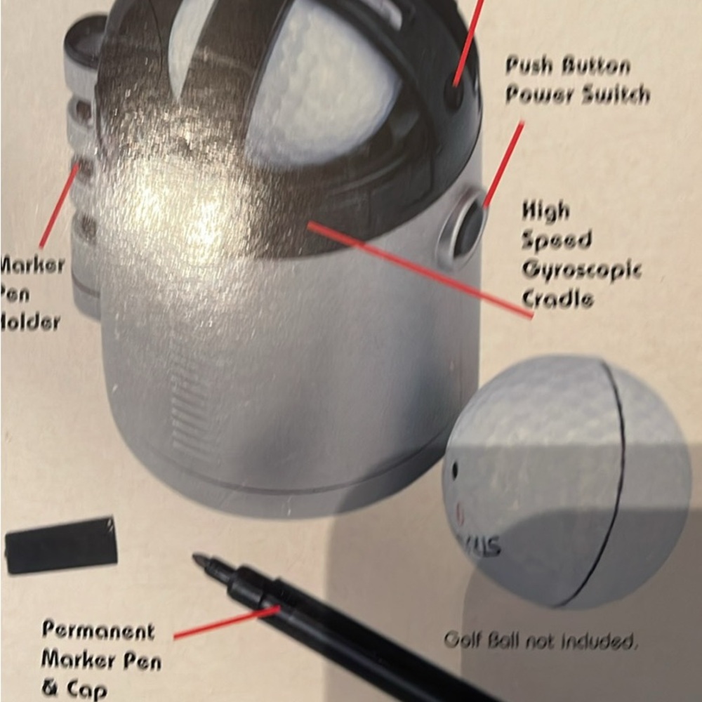 Golf Ball Alignment Tool - Picture 3 of 10